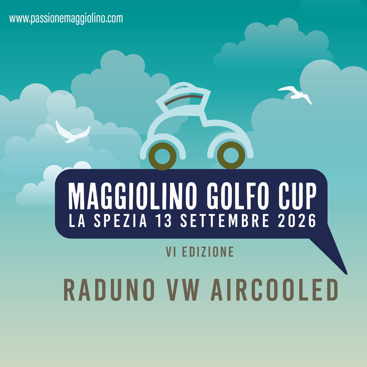 Locandina Maggiolino Golfo Cup 2026